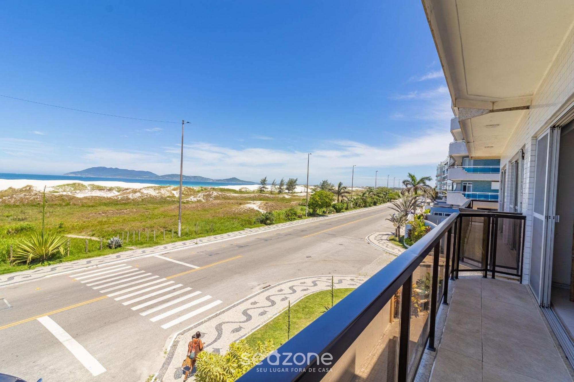Confortavel Apto Beira Mar Em Cabo Frio/rj Ldn201 Apartamento *